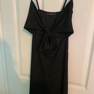 Prettylittlething cut out midi dress